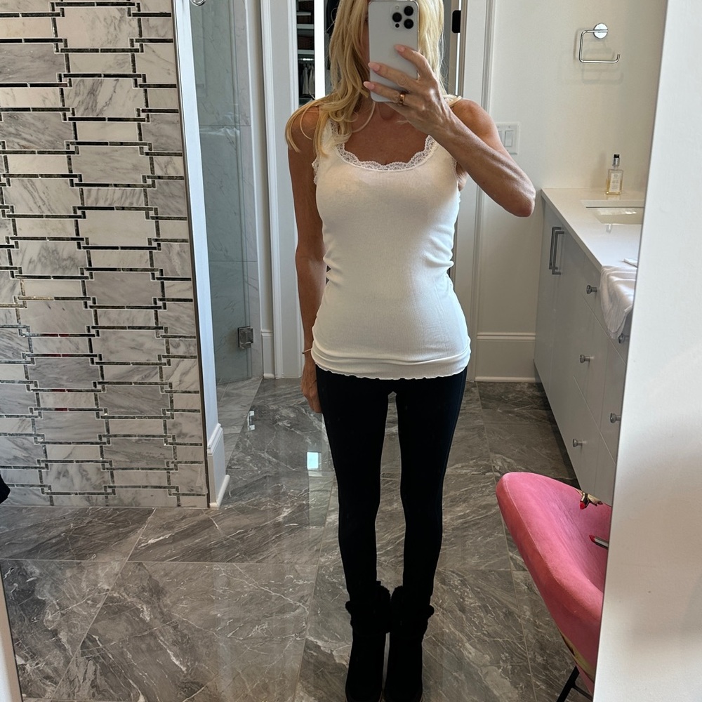 Lace tank